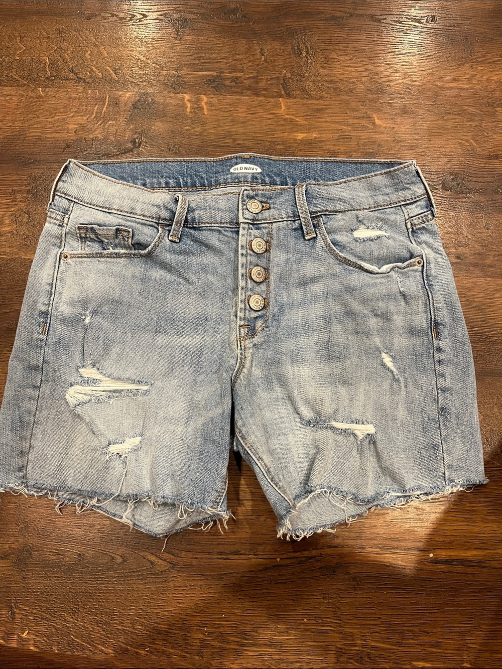 Old Navy Distressed Cutoff Jean Shorts - Size 4